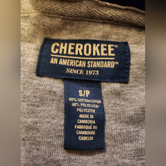 Button-up navy blue hoodie sweater - Picture 3 of 4